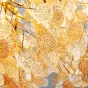 Линейка подвесных люстр на металлическом каркасе с матовыми или глянцевыми подвесками из стекла AISLING