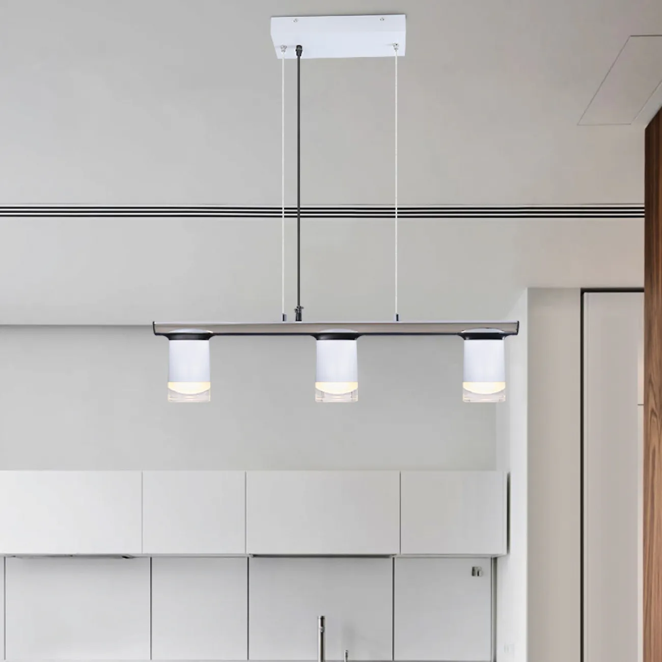 Светодиодный реечный подвесной светильник ALERT LONG