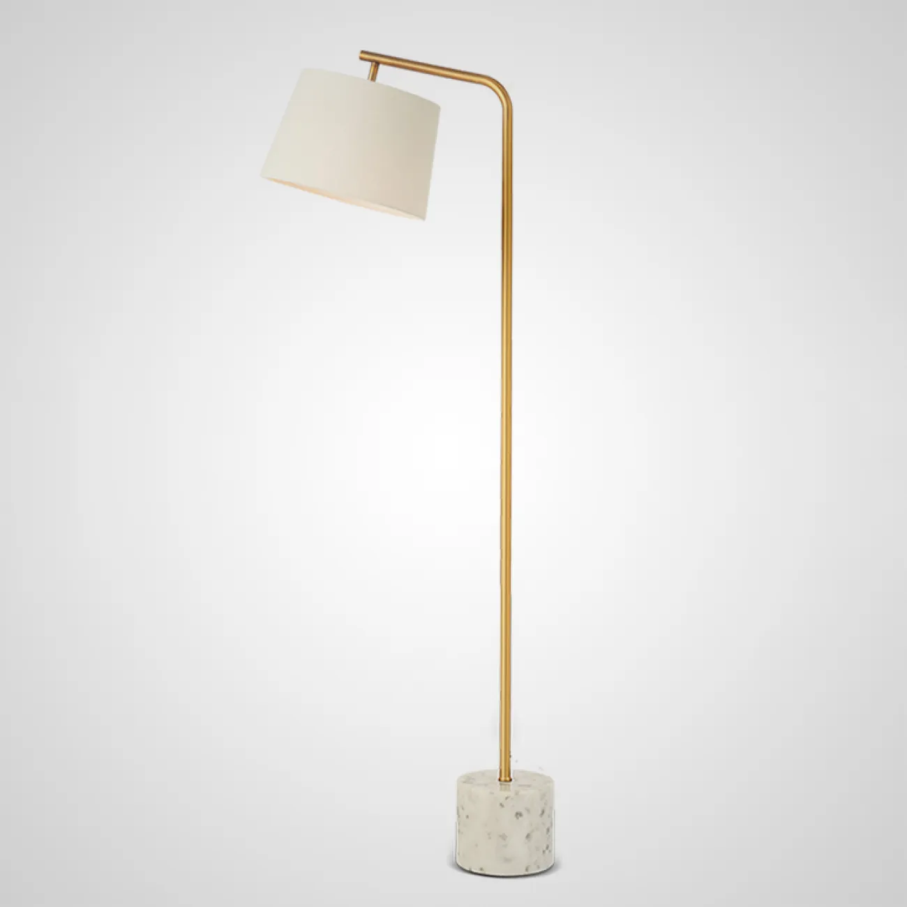 Торшер в скандинавском стиле с текстильным абажуром ALSLEV FL Торшер в скандинавском стиле с текстильным абажуром ALSLEV FL