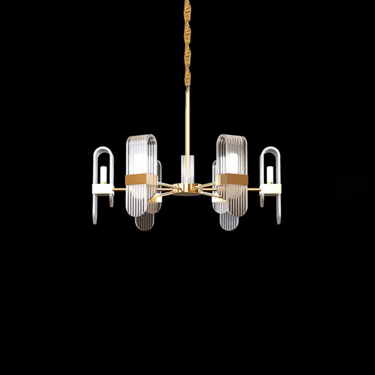 Дизайнерская люстра в стиле постмодерн ANABEL ONE