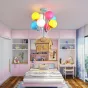Люстра на штанге с домиком и воздушными шарами для детской комнаты BALLOON-UP B