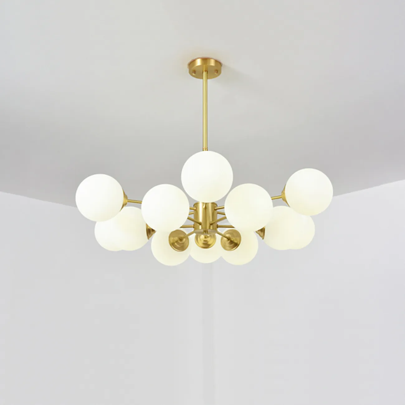 Люстра со стеклянными плафонами BALLS B Люстра со стеклянными плафонами BALLS B