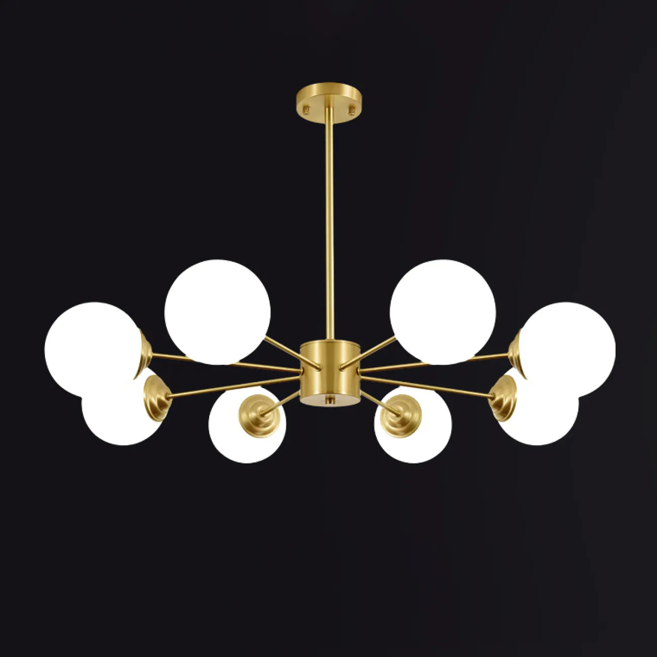 Люстра со стеклянными плафонами BALLS B Люстра со стеклянными плафонами BALLS B