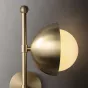 Бра из металла с плафонами из стекла BENTA WALL
