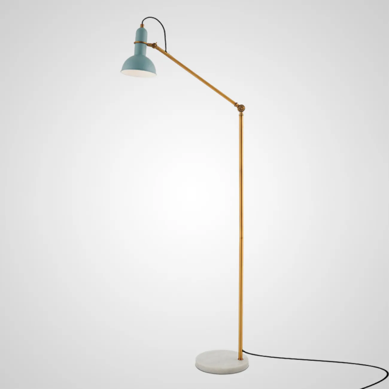 Напольный светильник с регулировкой наклона плафона BORAS