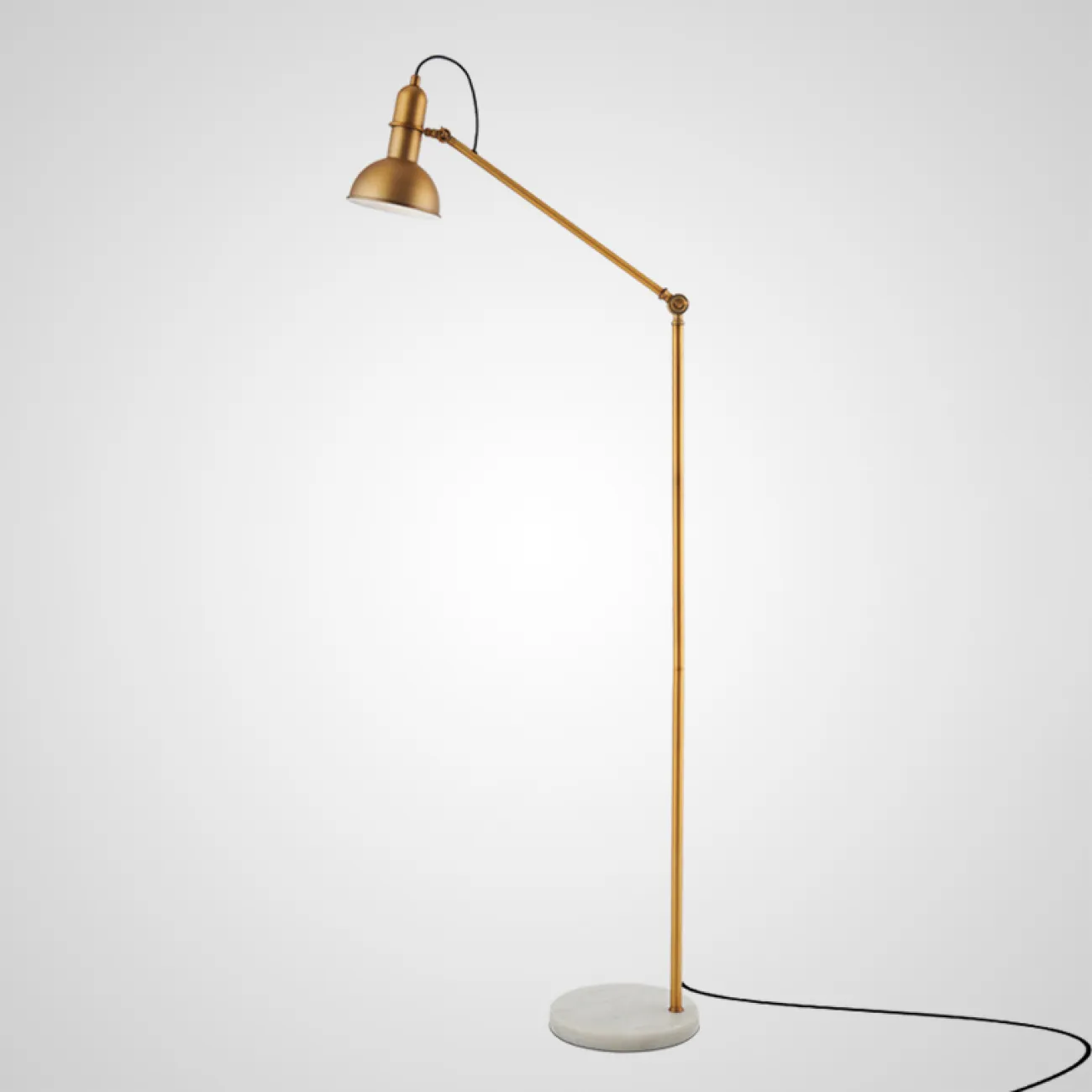 Напольный светильник с регулировкой наклона плафона BORAS