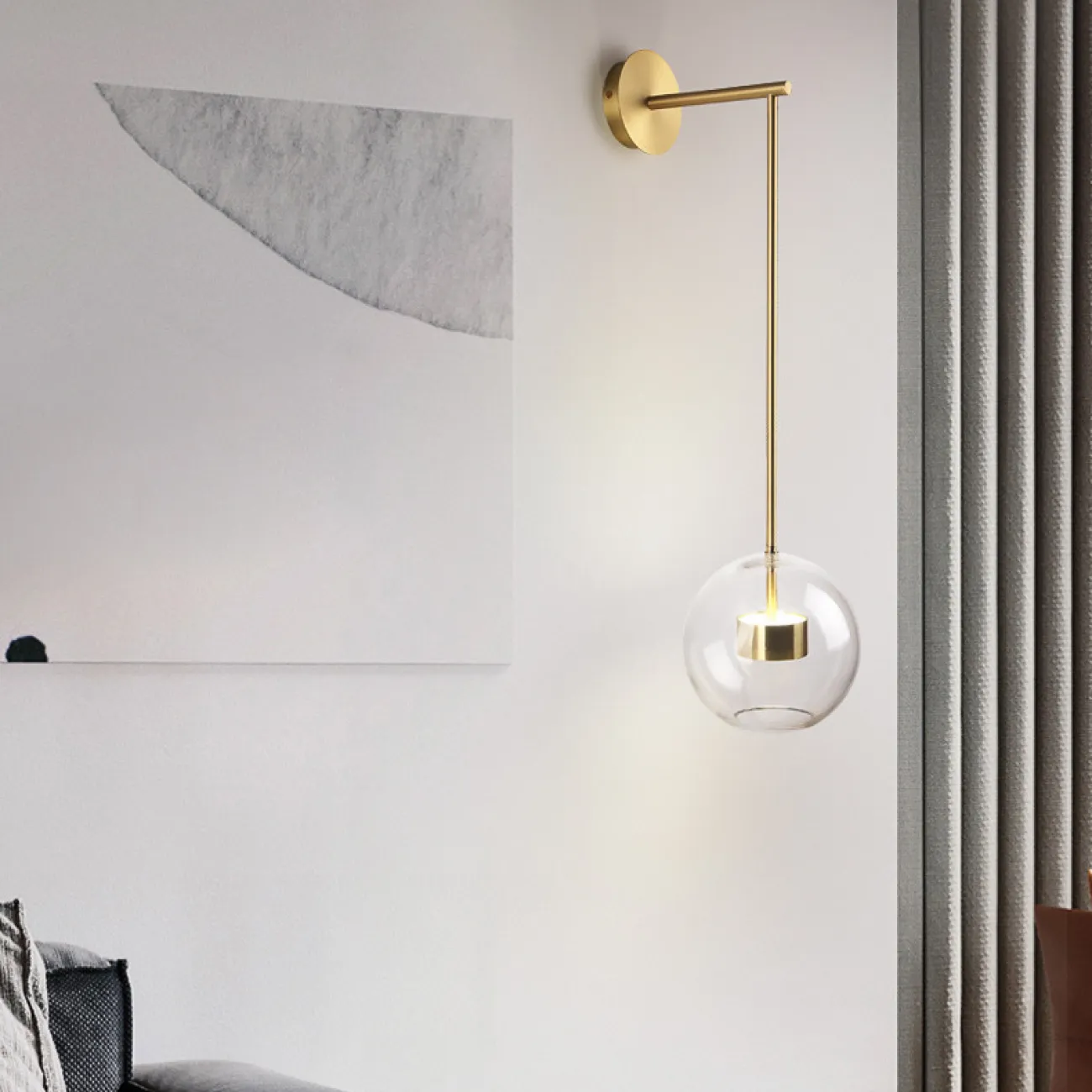 Светодиодный настенный светильник BUBBLE B WALL