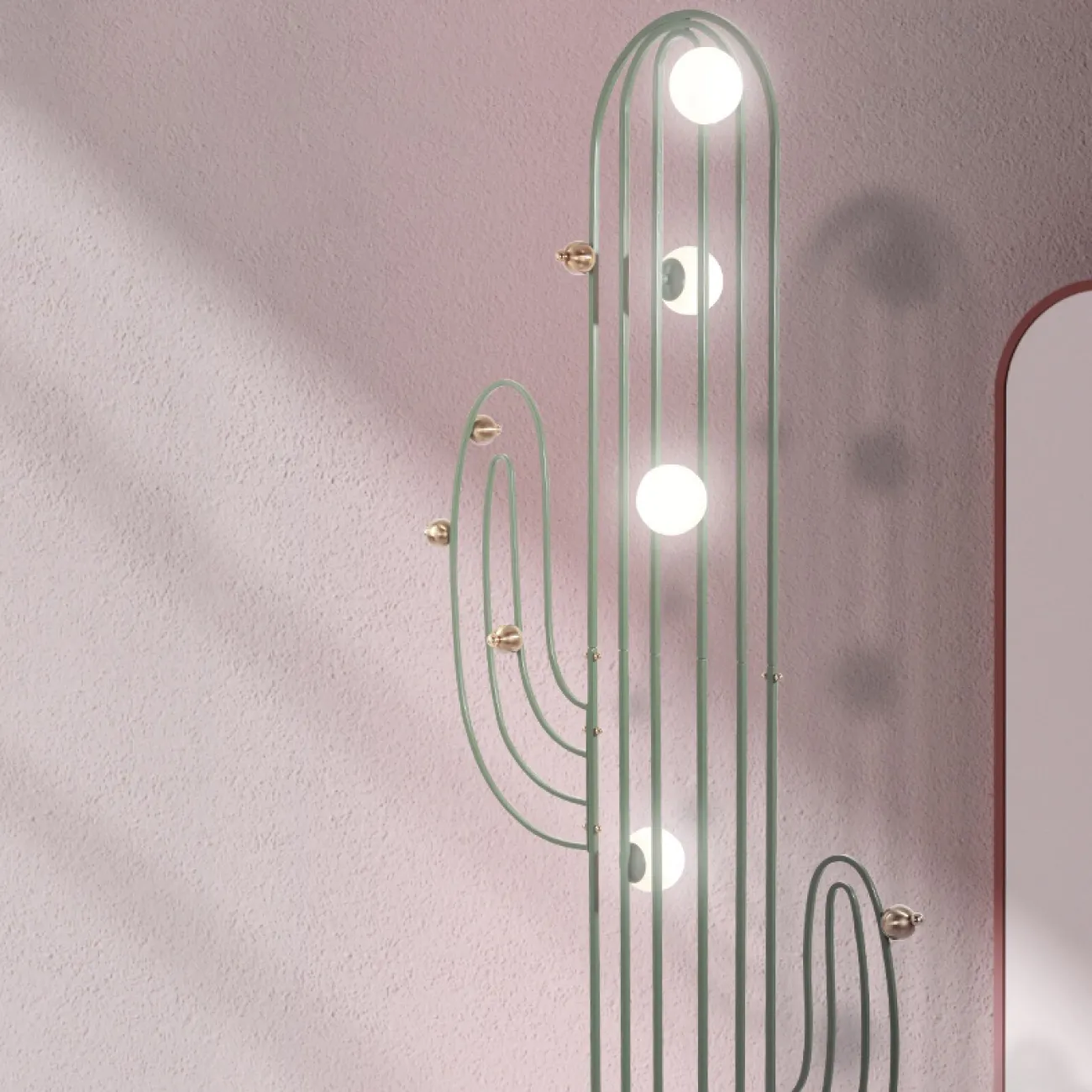 Напольный светильник в виде кактуса CACTUS