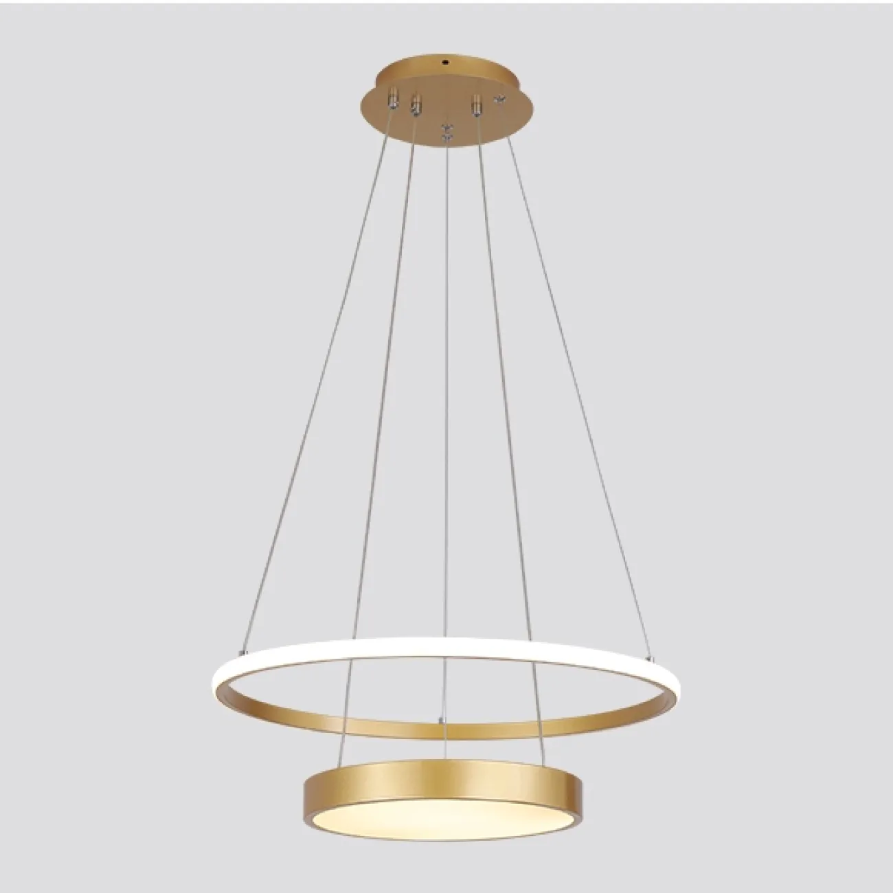 Кольцевая светодиодная люстра с LED матрицей CHANCE ONE