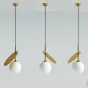 Подвесной светильник со стеклянными плафонами CHERRY