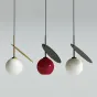 Подвесной светильник со стеклянными плафонами CHERRY
