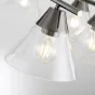 Люстра с плафонами из стекла CHISA