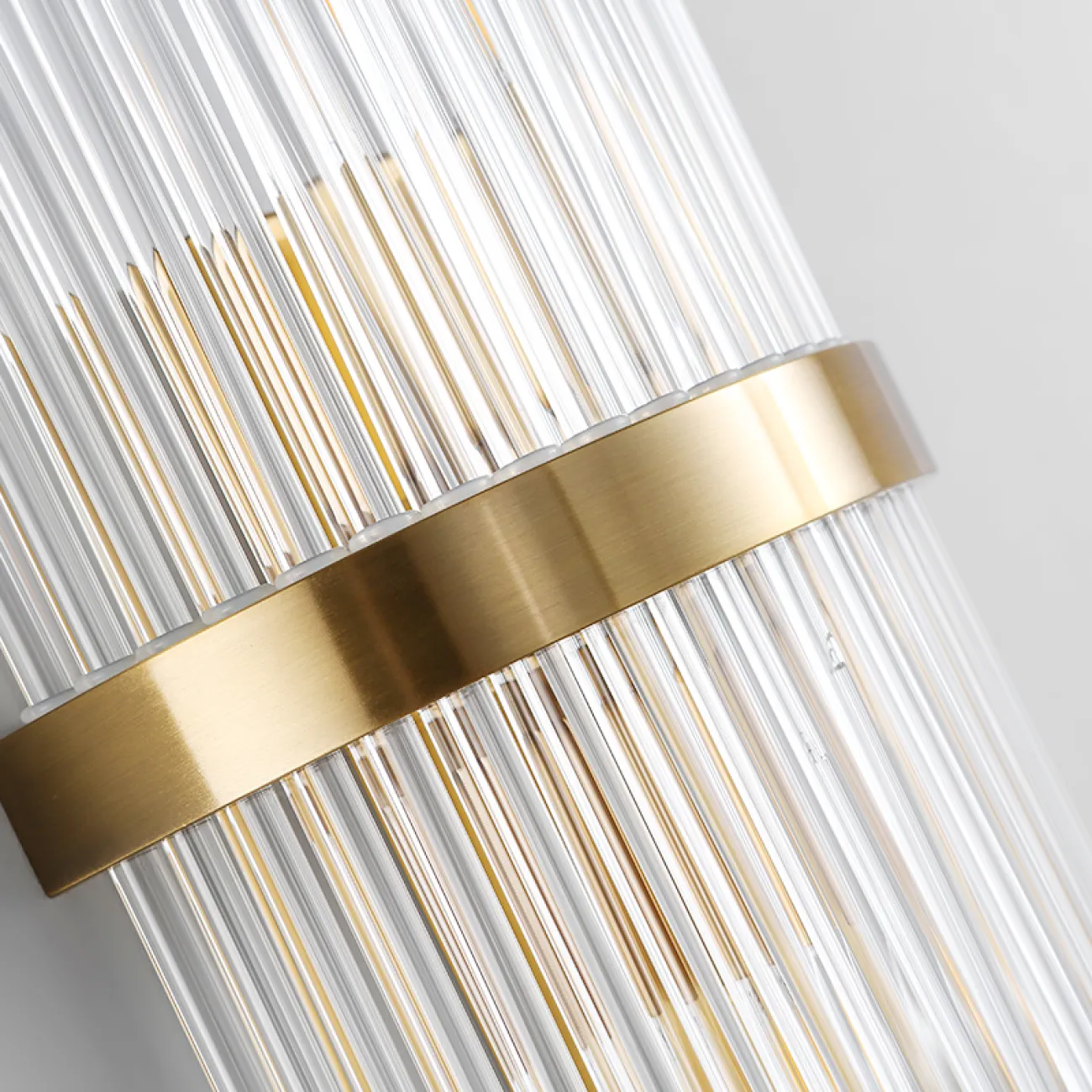 Настенный светильник из стеклянных стержней в стиле модерн CONCERT