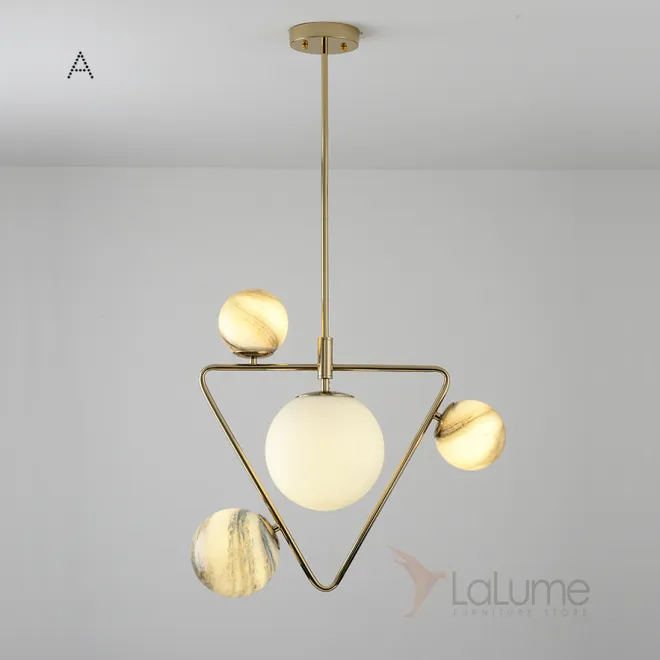 Подвесной светильник с плафонами в виде планет COSMOGONY