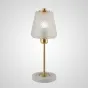 Настольная лампа с плафоном из рифленого стекла DAKOTA TAB