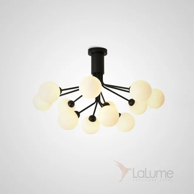 Потолочная люстра с матовыми стеклянными плафонами DANNA C