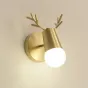 Минималистское бра в скандинавском стиле с регулируемым углом наклона DEER GOLD