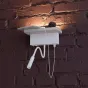 Настенный светильник-полка с USB портом для зарядки мобильных устройств и гаджетов ESTANT