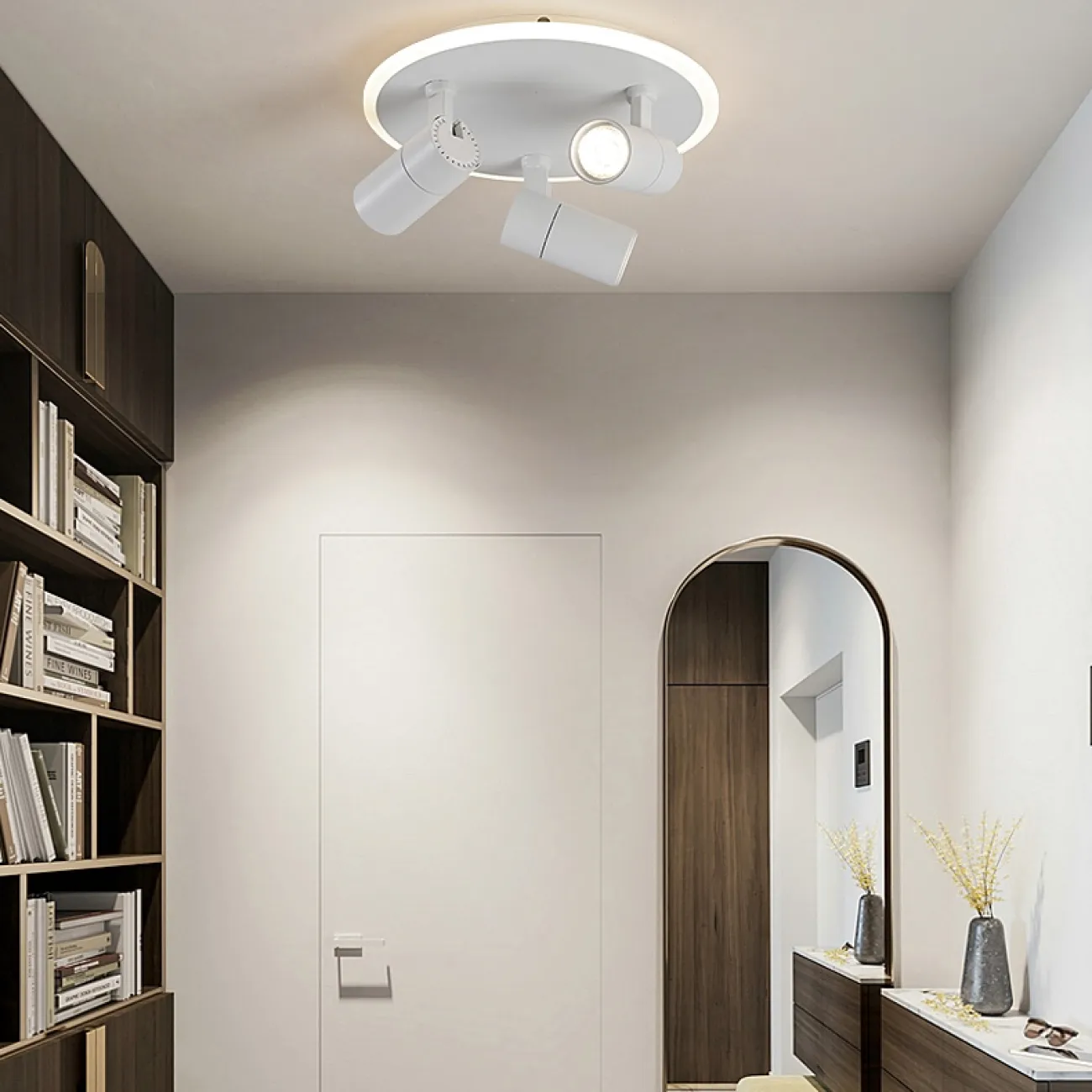 Светодиодный потолочный светильник с поворотным механизмом ETEL B