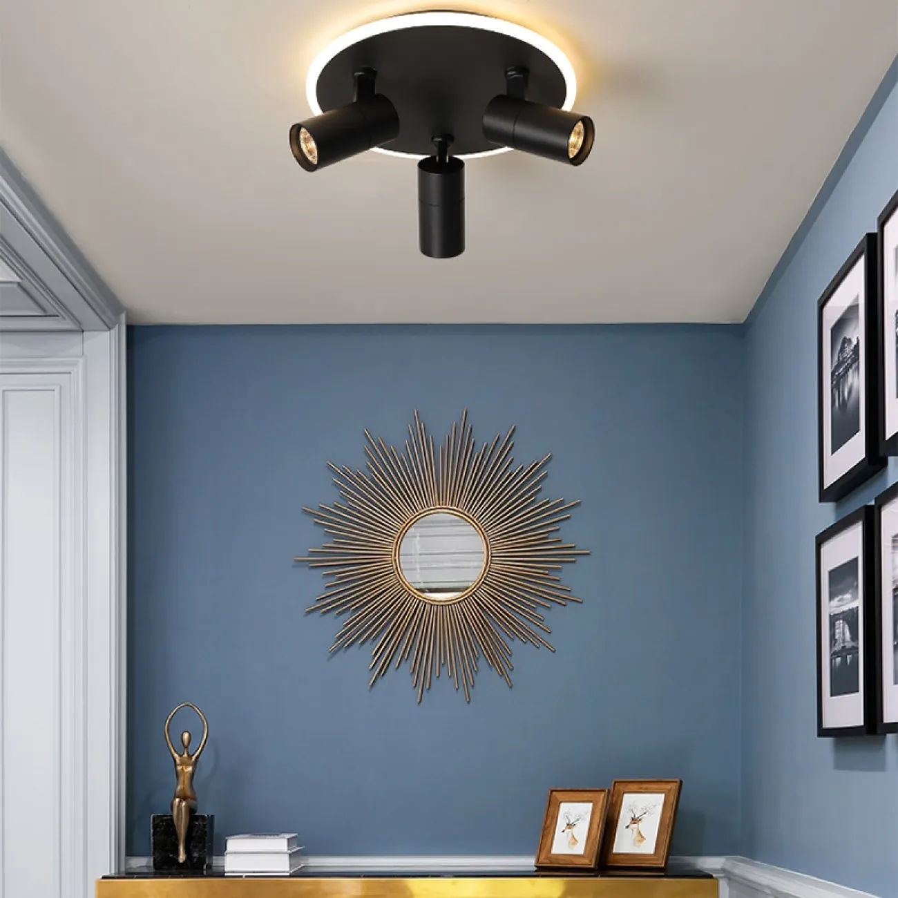 Светодиодный потолочный светильник с поворотным механизмом ETEL B