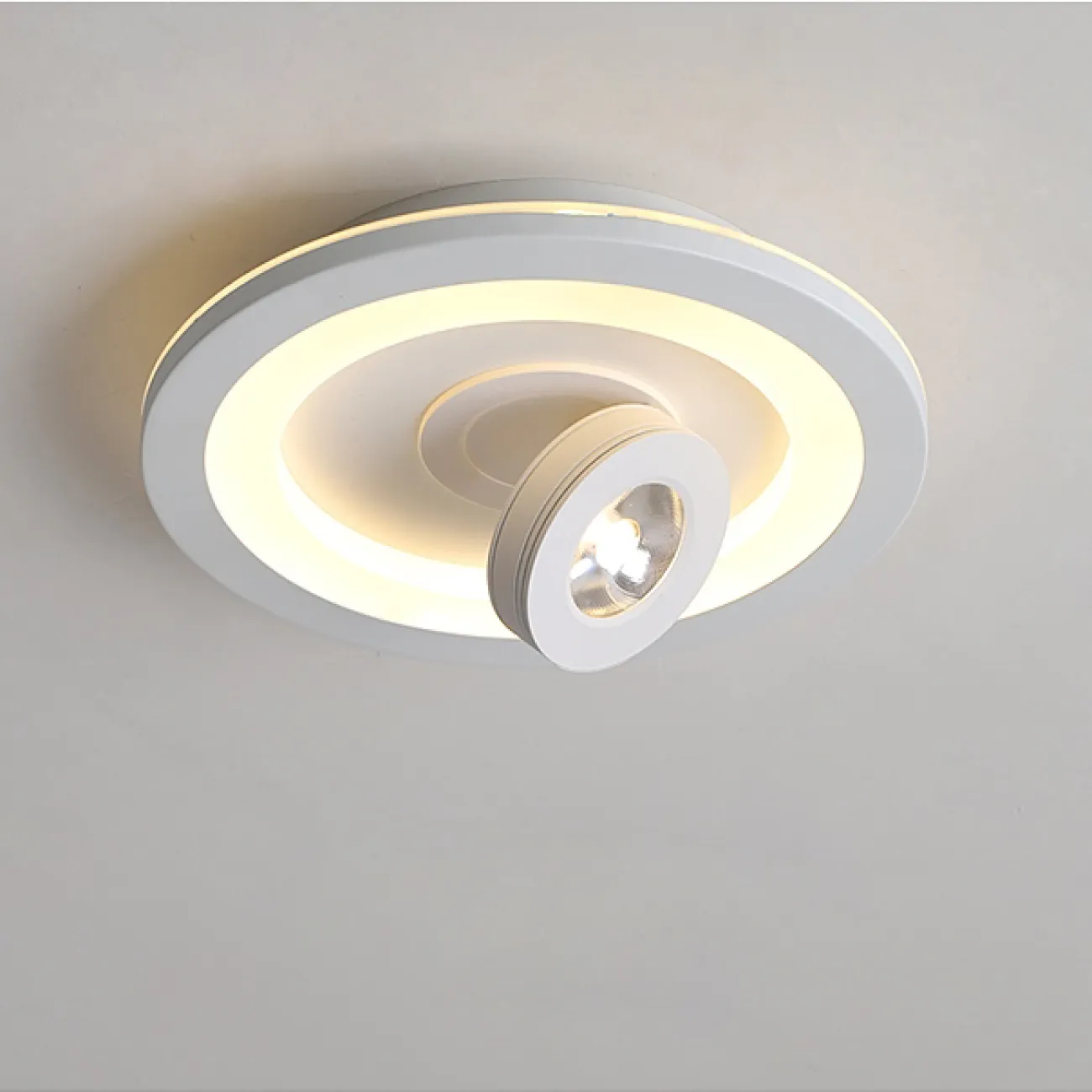 Светодиодный потолочный светильник с поворотным механизмом ETEL