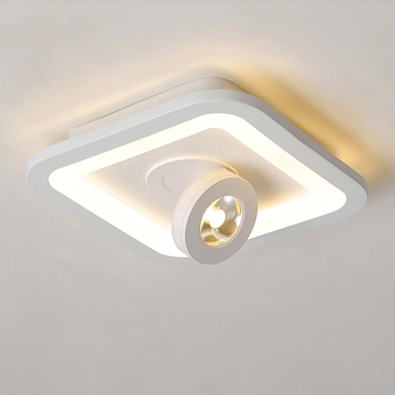 Светодиодный потолочный светильник с поворотным механизмом ETEL