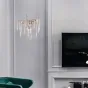 Бра в стиле постмодерн с подвесами из стекла FLEURIS WALL