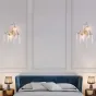 Бра в стиле постмодерн с подвесами из стекла FLEURIS WALL
