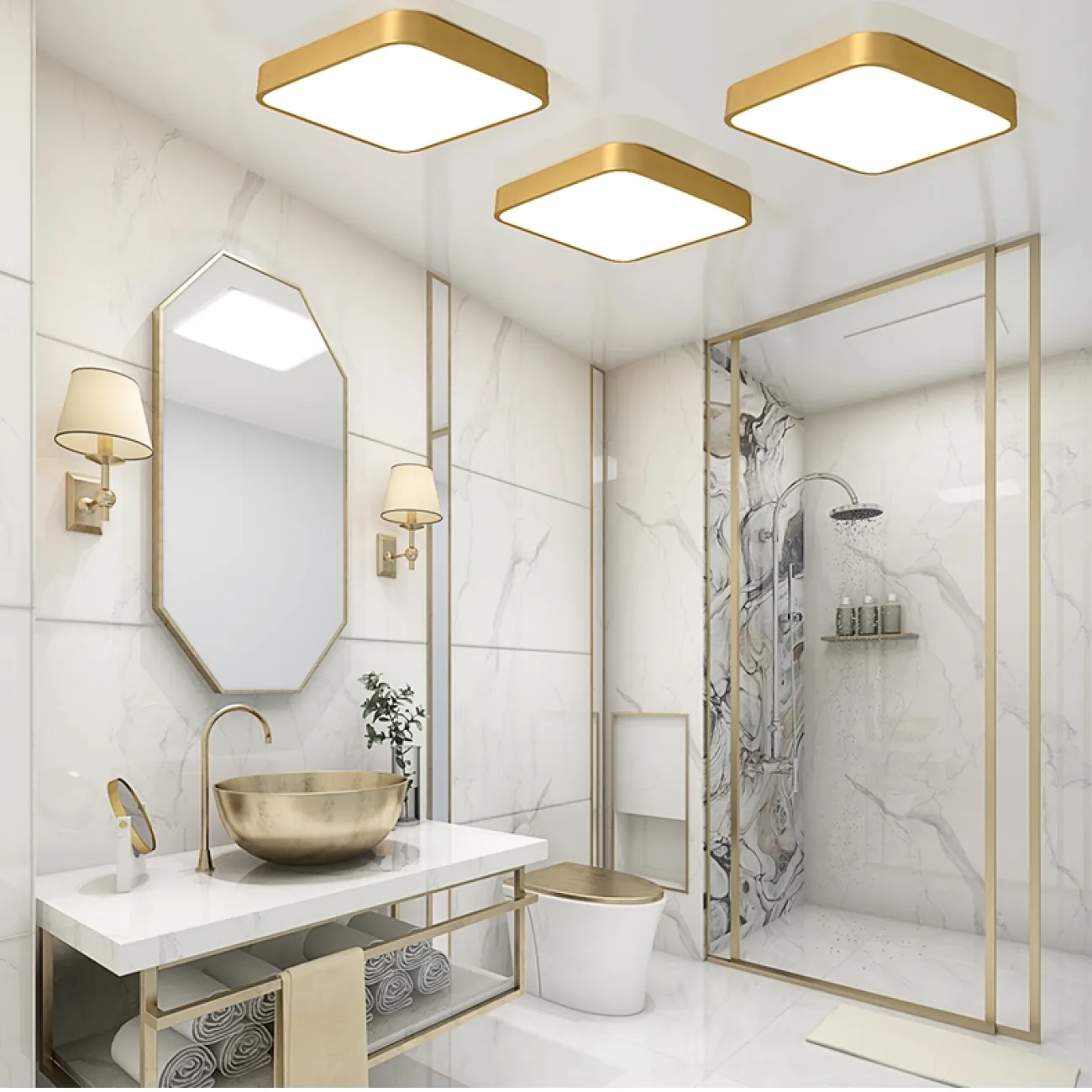 Ультратонкие светодиодные потолочные светильники FLIMS