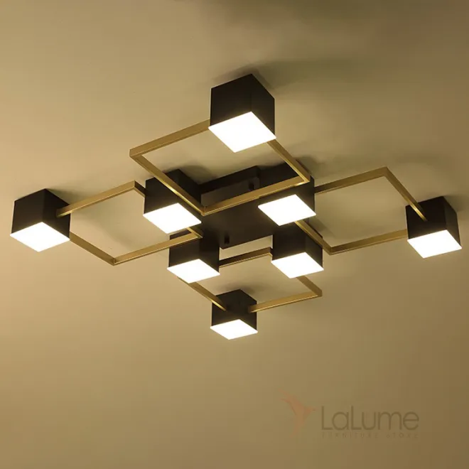 Дизайнерский потолочный светильник геометрической формы FRAME Дизайнерский потолочный светильник геометрической формы FRAME