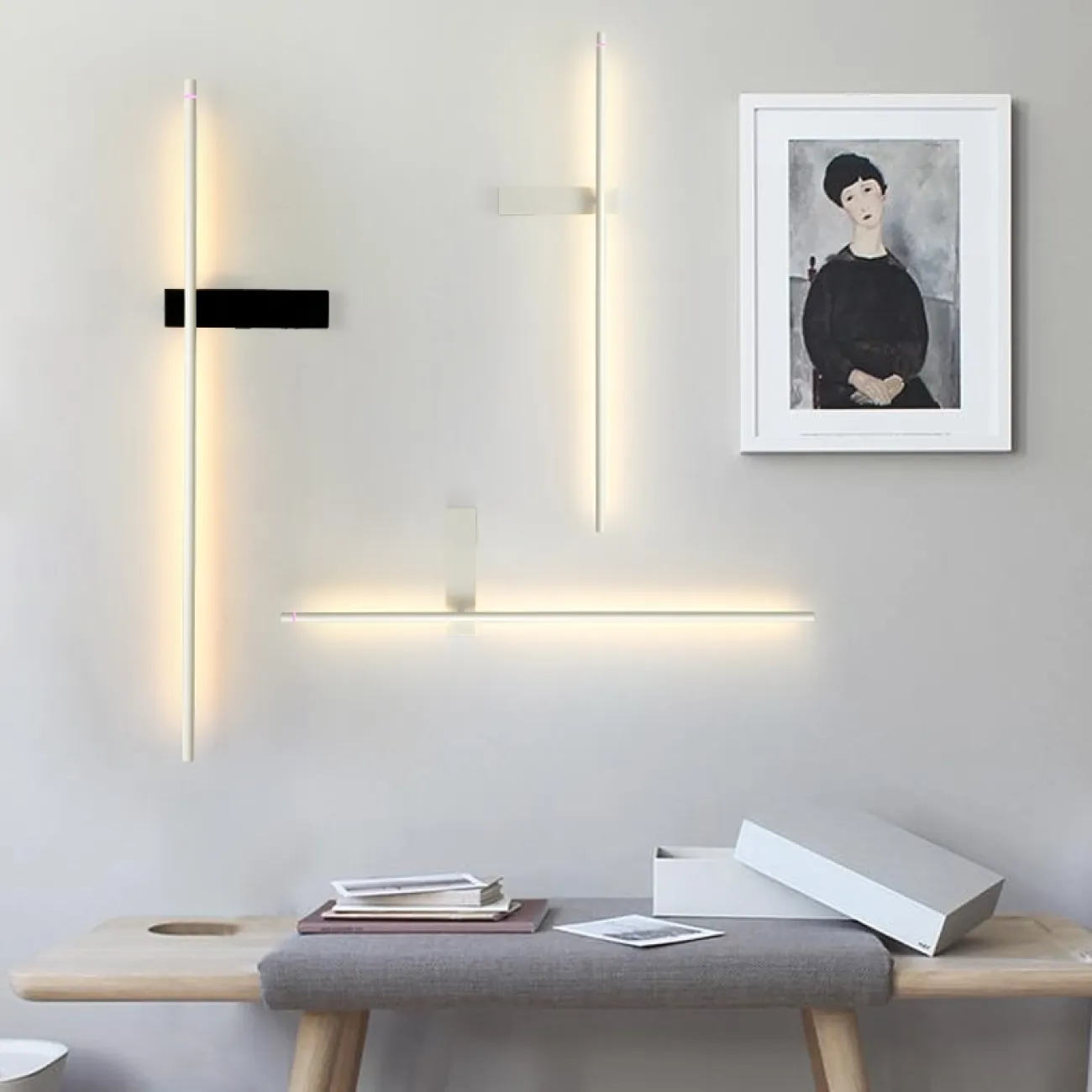 Минималистский настенный LED светильник GIA