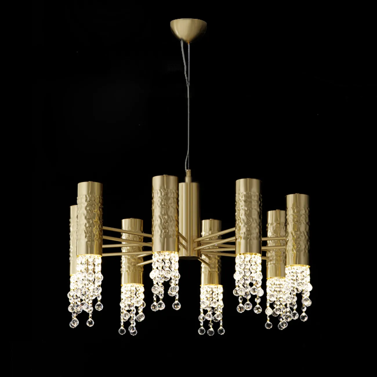 Дизайнерская люстра со стеклянными подвесками GRANADA SOLO Дизайнерская люстра со стеклянными подвесками GRANADA SOLO