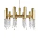 Дизайнерская люстра со стеклянными подвесками GRANADA SOLO