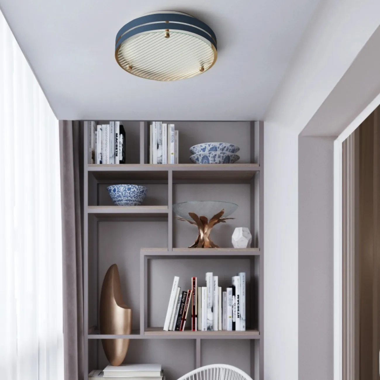 Светодиодный потолочный светильник в скандинавском стиле GRANT Светодиодный потолочный светильник в скандинавском стиле GRANT