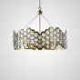 Дизайнерская люстра с декором из стеклянных кристаллов HONIG