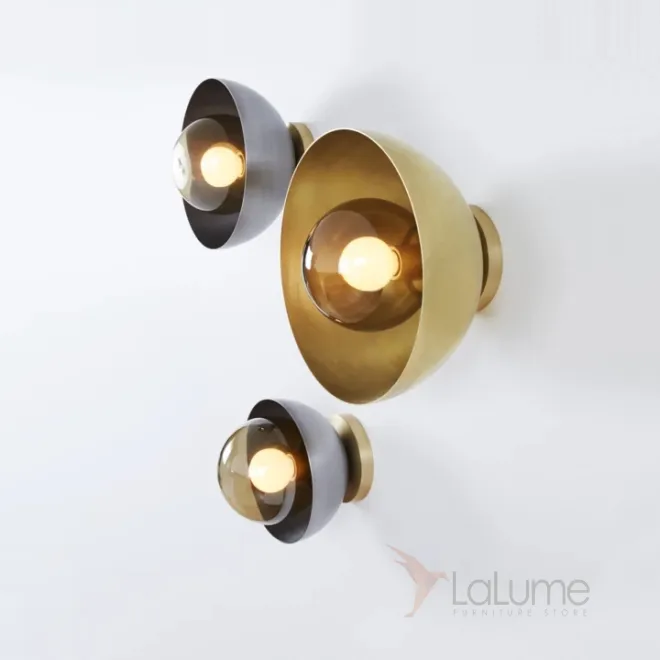 Потолочный светильник в минималистском дизайне со стеклянным плафоном HOWES Потолочный светильник в минималистском дизайне со стеклянным плафоном HOWES