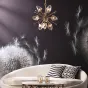 Подвесная люстра со стеклянными плафонами ICE BALL