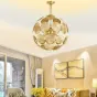 Дизайнерская люстра из металла INCA BALL