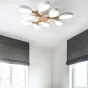 Потолочная люстра с овальными светодиодными плафонами, древовидно расположенными INGALIS