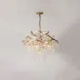 Дизайнерская люстра с подвесками из стекла ISABEL