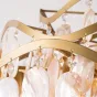 Дизайнерская люстра с подвесками из перламутра ISABEL PEARL
