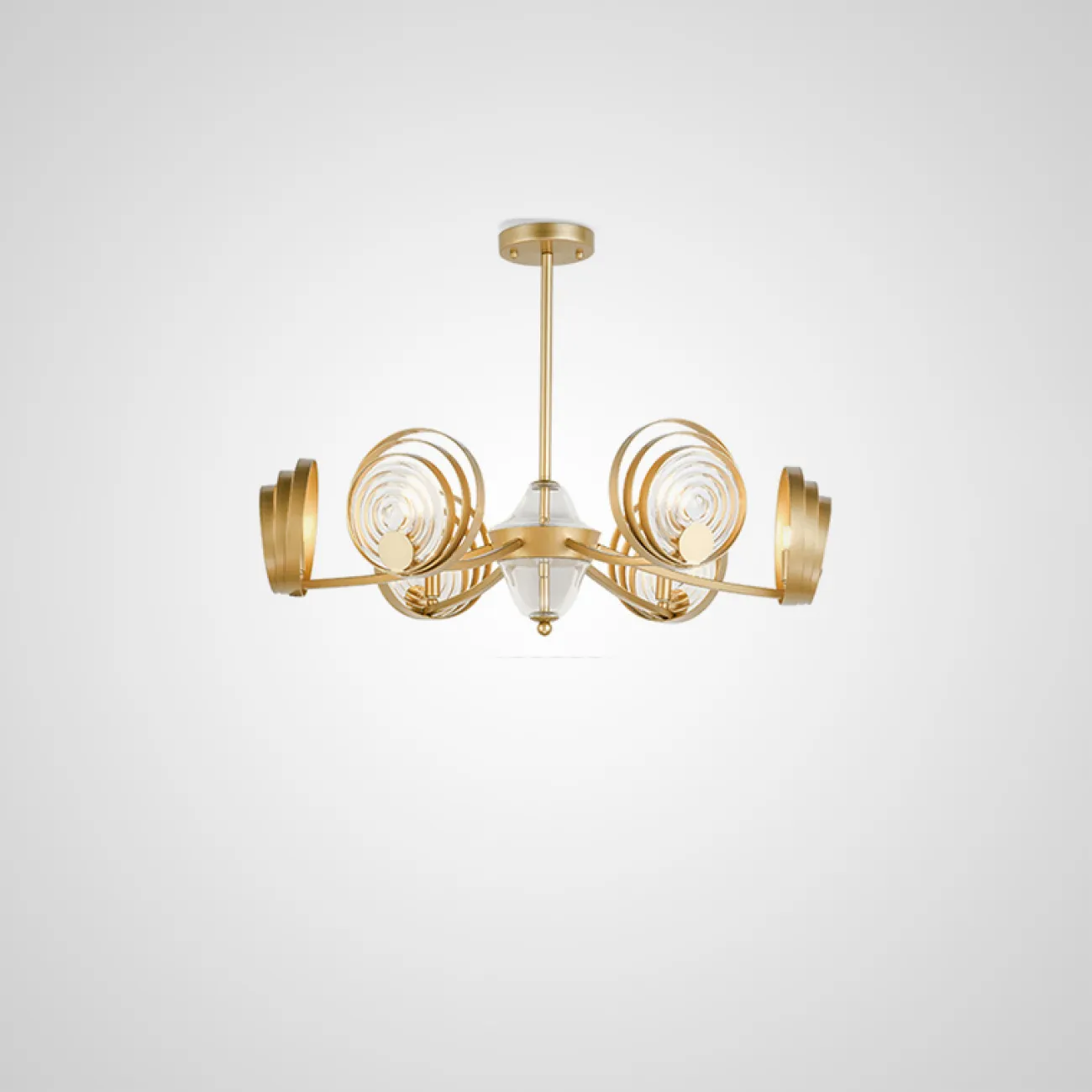 Минималистская люстра с оригинальным дизайном ISTAN