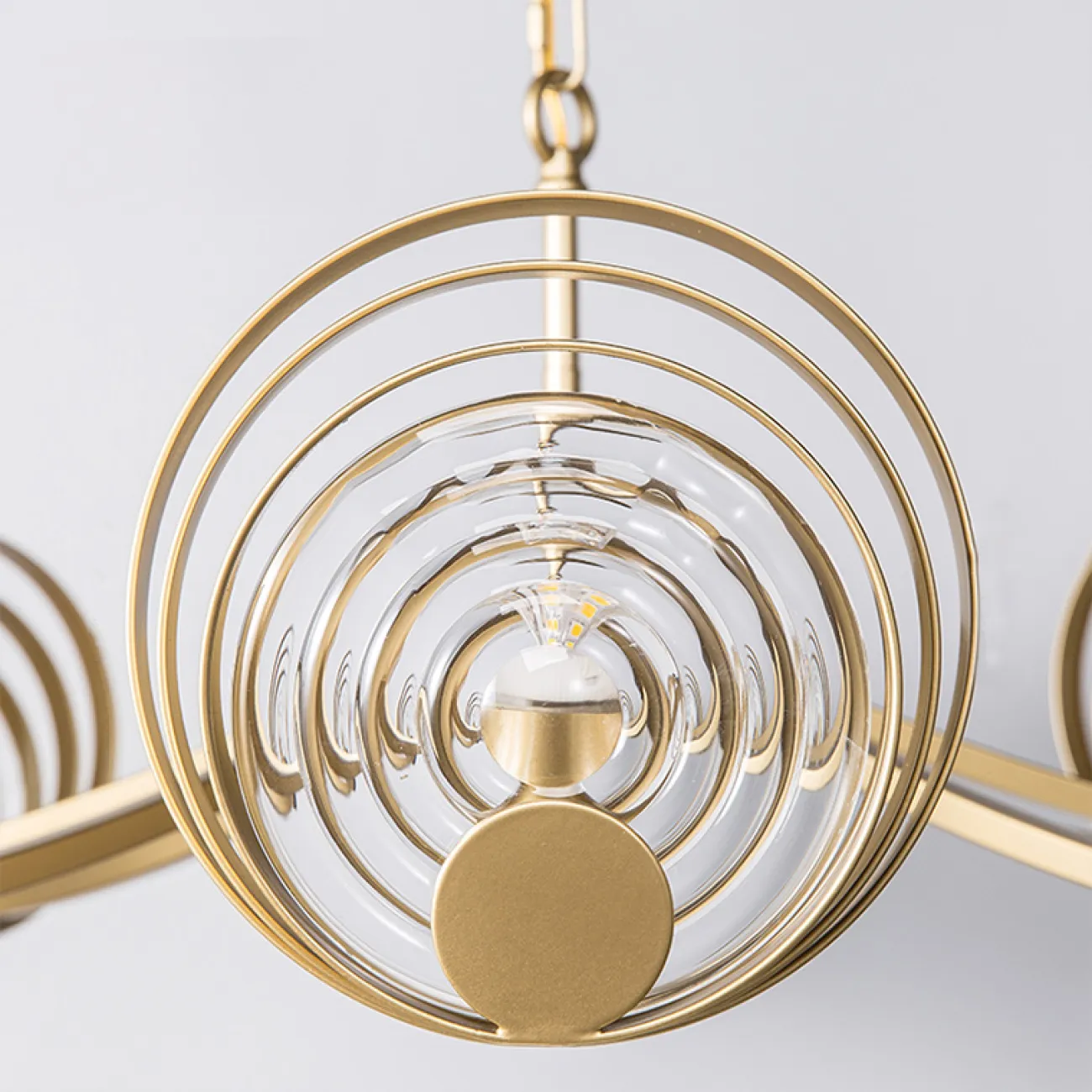 Минималистская люстра с оригинальным дизайном ISTAN