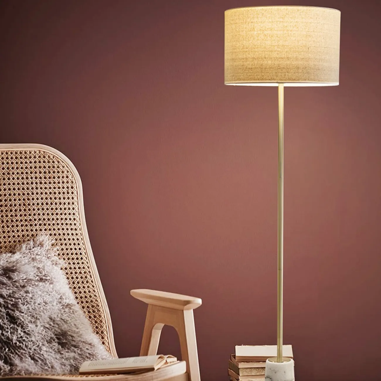 Торшер в скандинавском стиле на мраморном основании KELME FL Торшер в скандинавском стиле на мраморном основании KELME FL