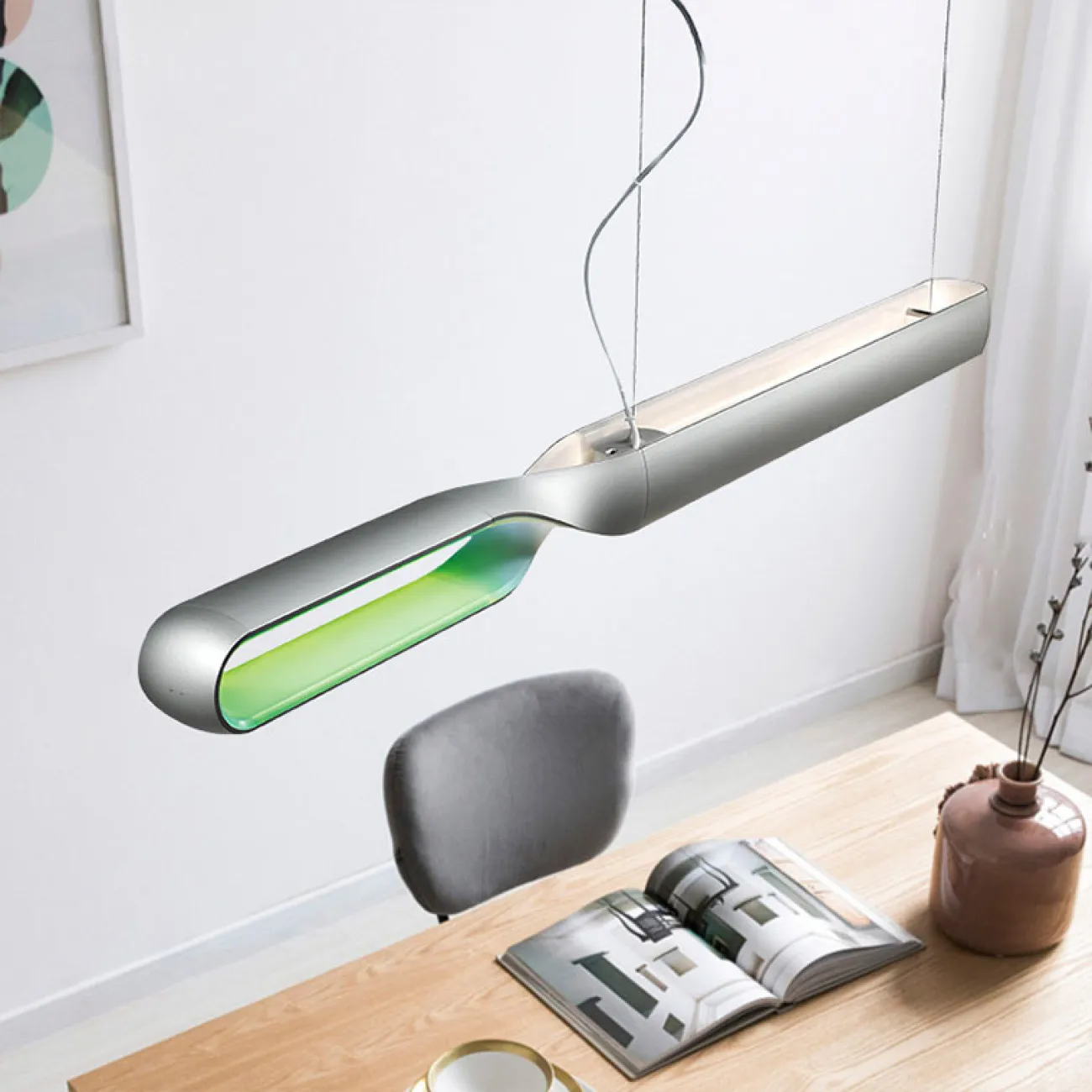 Светодиодный светильник с возможностью регулирования цвета освещения KITRY Светодиодный светильник с возможностью регулирования цвета освещения KITRY