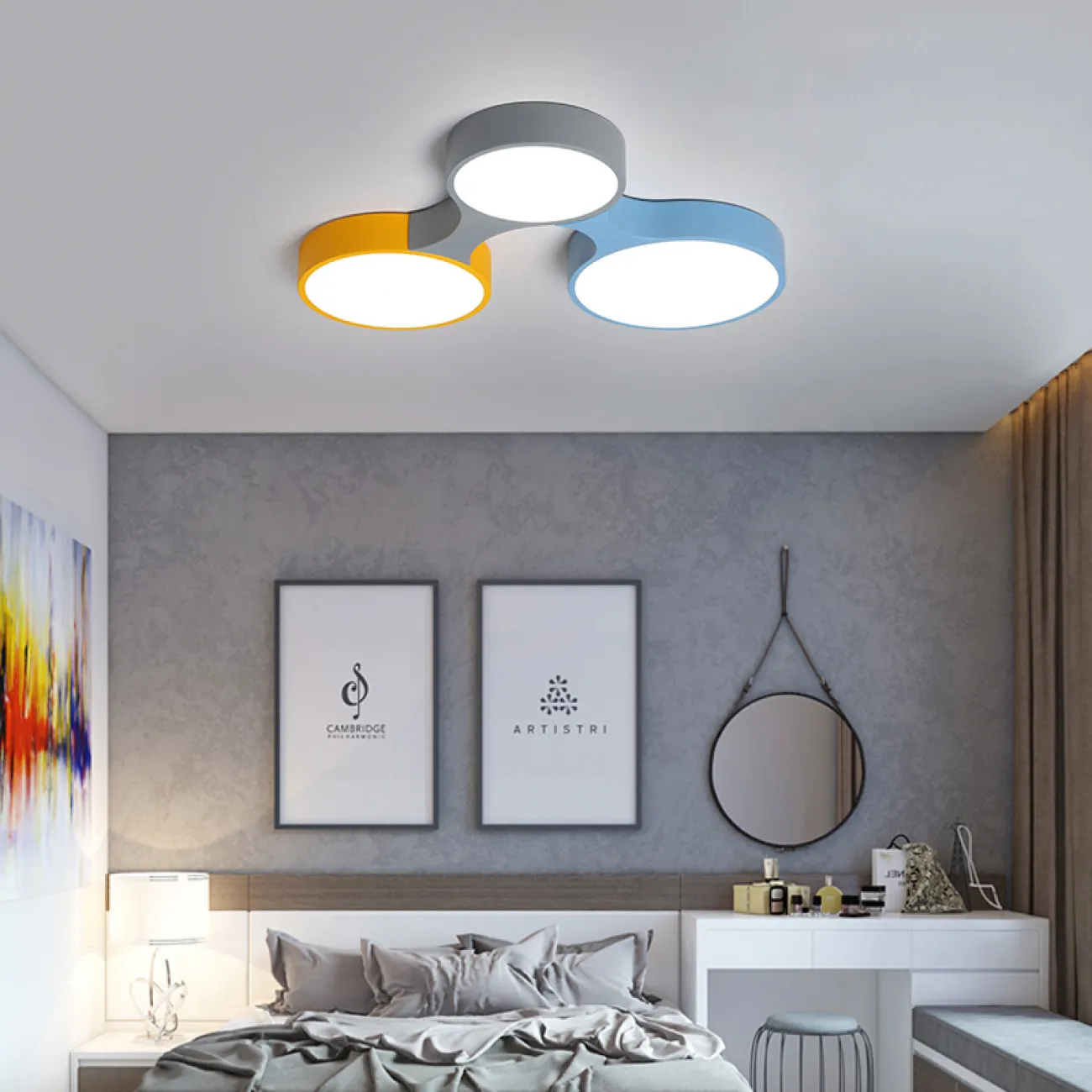 Цветной светодиодный потолочный светильник MEDLEY Цветной светодиодный потолочный светильник MEDLEY