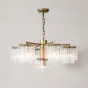 Постмодернистская люстра из стекла MEISE