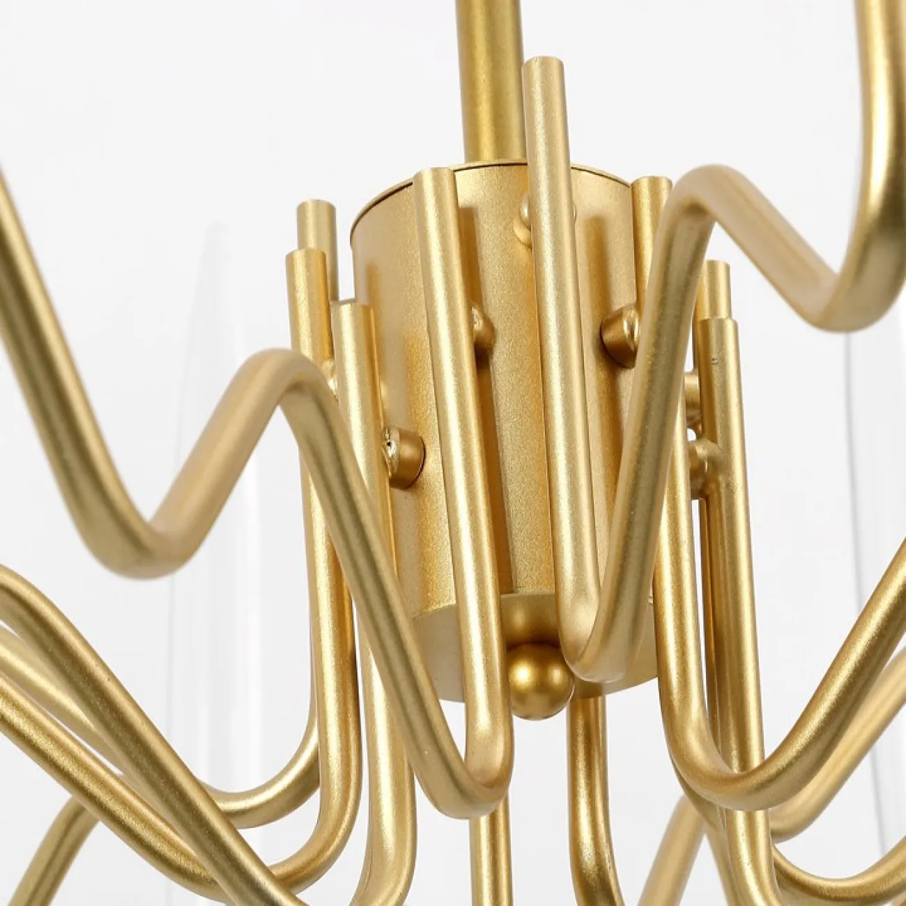 Современная серия люстр с рассеивателями форме свечи MELVIN