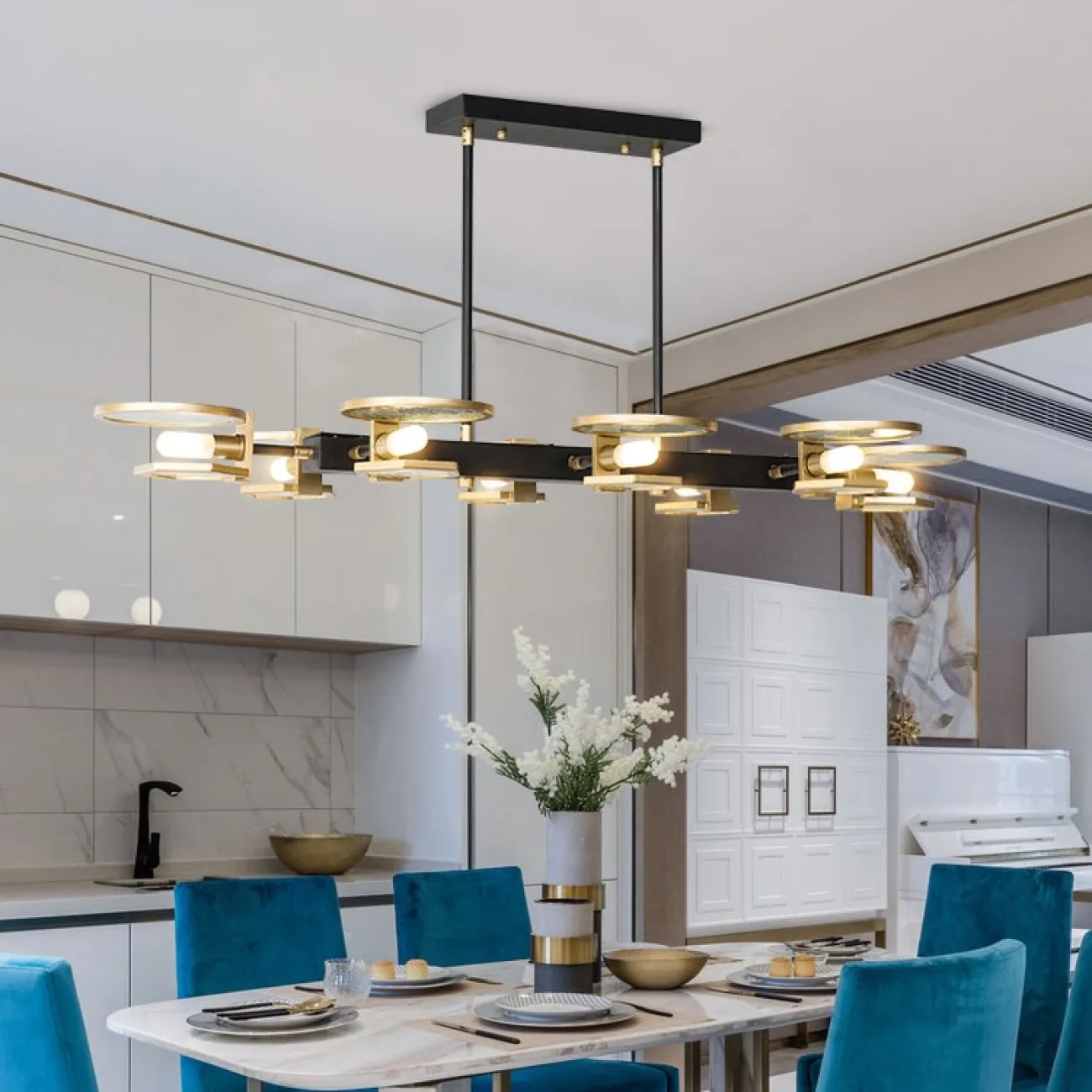 Минималистская дизайнерская люстра MERN-L Минималистская дизайнерская люстра MERN-L