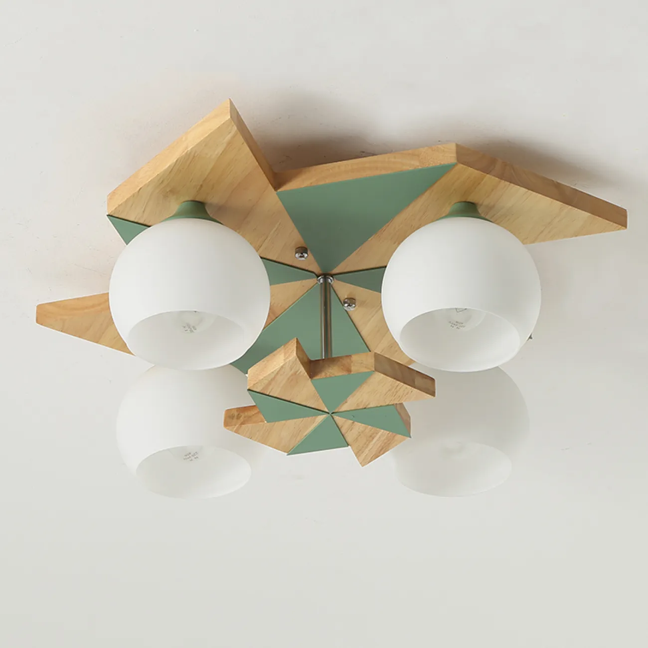 Дизайнерская потолочная люстра в скандинавском эко стиле MILL Дизайнерская потолочная люстра в скандинавском эко стиле MILL